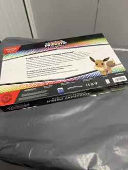 Pokemon TCG Prismatic Evolutions Accessory Pouch Brand New Sealed Box! - Image 2