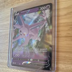 Pokemon TCG Espeon V 064/203 Evolving Skies Full Art Holo Ultra Rare 200 HP - Image 4