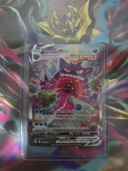 Pokemon 2021 Gengar VMAX 271/264 Full Art Secret Rare Fusion Strike - Image 1