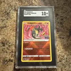 Pokemon Go Radiant Charizard 011/078 - Image 1