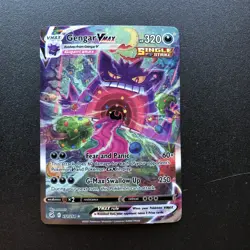 Pokemon 2021 Fusion Strike Gengar VMAX 271/264 Full Art Holo Secret Rare - Image 1