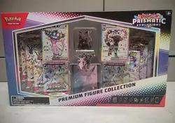 Pokemon TCG SV8.5 Prismatic Evolutions Premium Figure Collection Box Sealed New - Image 1