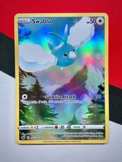 Swablu GG27/GG70 Crown Zenith Ultra Rare Holo Pokemon PACK FRESH - Image 1