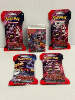 Pokemon Scarlet & Violet DESTINED RIVALS Lot of 10 PACKS 1 Bundle & 4 Sleeved - Image 1