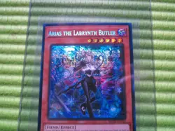 Yugioh Arias The Labrynth Butler MP24-EN116 Secret Rare 1st Edition Konami - Image 3