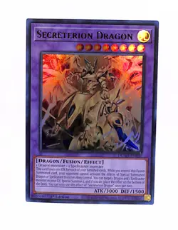 YuGiOh Secreterion Dragon DUAD-EN037 Duelist's Advance 1st Edition Ultra Rare - Image 1
