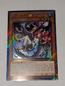 Harpie Channeler 1st Edition Platinum Secret Rare RA04-EN207 Yu-Gi-Oh! - Image 1