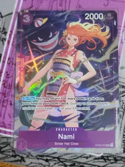 One Piece TCG Nami OP09-070 Best Selection Vol. 4 Alt Art - Image 1