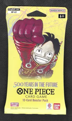 One Piece OP-07 500 Years In The Future Sleeved Blister Booster Pack - Sealed - Image 1