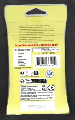 One Piece OP-07 500 Years In The Future Sleeved Blister Booster Pack - Sealed - Image 2