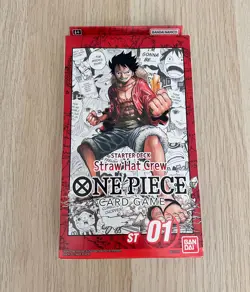 One Piece TCG - ST01 Starter Deck English Sealed - minor wear 811039038366 - Image 1