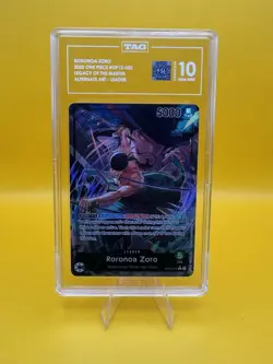 Roronoa Zoro OP12-020 – Legacy of the Master Alt Leader TAG 10 - Image 1
