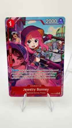 Jewelry Bonney(Alt) EB04-002 R Adventure on KAMI Island ONE PIECE ENGLISH OP15 - Image 1