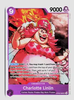 Charlotte Linlin OP08-069 Foil SR One Piece NM - Image 1