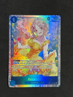 One Piece Rebecca SR OP15-053 English Adventure on Kami’s Island - Image 1