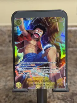 Monkey D Luffy OP15-119 SEC One Piece Alt Art Mint Condition - Image 1