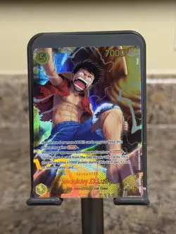 Monkey D Luffy OP15-119 SEC One Piece Alt Art Mint Condition - Image 2