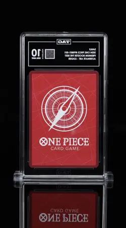 Graded One Piece TCG Sanji PRB01-001 Alternate Art Leader, TAG 10 - Image 4