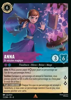 Lorcana - Anna - En mission magique - MINT/NMINT - FR - FOIL - Image 1