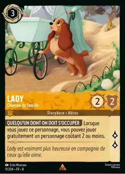 Lorcana - Lady - Chienne de famille - MINT/NMINT - FR - Image 1
