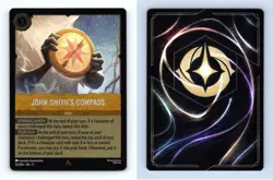 John Smith's Compass #33/204 Disney Lorcana Winterspell 2026 Rare Foil TCG Card - Image 1
