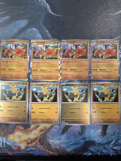 PLAYSET Makuhita & Hariyama EVOLUTION LOT 8 Cards ME1 Mega Evolution NM - Image 1