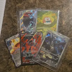 Pokemon TCG 5 Card Lot Holo Probopass Rowlet Meowth Yveltal Zekrom English - Image 1
