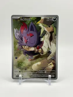 N's Zorua 189 Sv: Scarlet & Violet Promo Cards Holo NM - Image 1