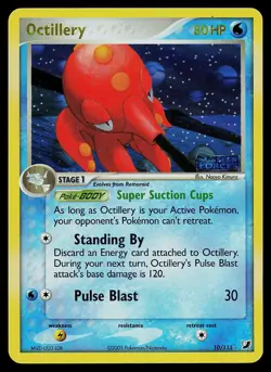 Pokemon Card - Octillery Unseen Forces 10/115 Holo Reverse Holo Stamped - Image 1