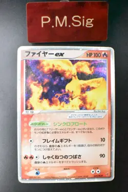Moltres ex 009/PLAY 2nd Season Subscription Players Promo 2004 Holo Pokemon Card - Image 1