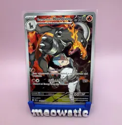 Team Rocket's Houndoom - 191/182 Pokemon TCG Destined Rivals Card - NM/M - Image 1