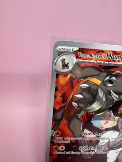 Team Rocket's Houndoom - 191/182 Pokemon TCG Destined Rivals Card - NM/M - Image 2