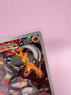 Team Rocket's Houndoom - 191/182 Pokemon TCG Destined Rivals Card - NM/M - Image 3