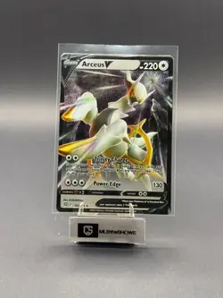 Arceus V -122/172 (Metal Card) Pokemon Miscellaneous Cards & Products 122/172 NM - Image 1