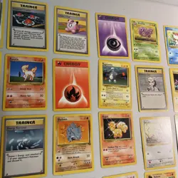 Vintage Pokemon Card Lot Base Set Jungle Fossil Neo 50 Cards Good Condition - Image 4