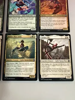 Magic The Gathering Marvel’s Spider-Man 18 Card Lot Legendary Creature Heros - Image 5