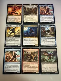 Magic The Gathering Marvel’s Spider-Man 18 Card Lot Legendary Creature Villains - Image 1