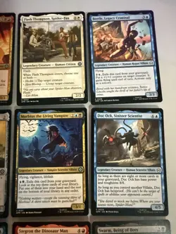 Magic The Gathering Marvel’s Spider-Man 18 Card Lot Legendary Creature Villains - Image 4