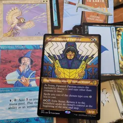 Custom Commander MTG Deck Magic =Power Brackett Level 1 Budget WIZARDS WhiteBlue - Image 1