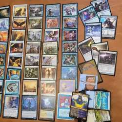 Custom Commander MTG Deck Magic =Power Brackett Level 1 Budget WIZARDS WhiteBlue - Image 2