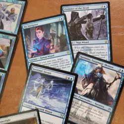 Custom Commander MTG Deck Magic =Power Brackett Level 1 Budget WIZARDS WhiteBlue - Image 4