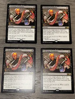 4x Scheming Symmetry M20 Core 2020 Rare MTG Magic the Gathering NM - Image 2
