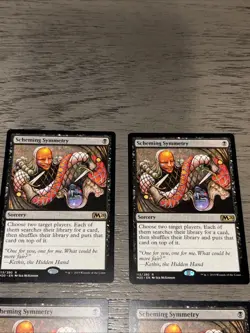 4x Scheming Symmetry M20 Core 2020 Rare MTG Magic the Gathering NM - Image 3