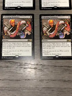 4x Scheming Symmetry M20 Core 2020 Rare MTG Magic the Gathering NM - Image 4