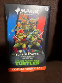 MTG Teenage Mutant Ninja Turtles Commander Deck Turtle Power! - Image 1