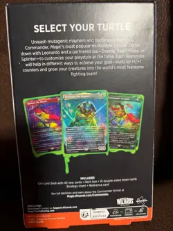 MTG Teenage Mutant Ninja Turtles Commander Deck Turtle Power! - Image 2