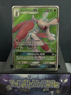 Pokemon Card Lurantis GX 138/149 Sun & Moon Base Full Art Near Mint - Image 1