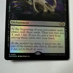 Wizards of the Coast Ripples of Undeath Modern Horizons 3 Enchantment Rare Foil - Image 4