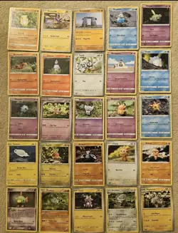 25 Unique Yuka Morii Clay Figure Artwork Pokemon Card Lot-No Duplicates- NM - Image 3