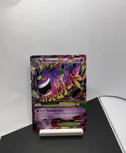 Pokemon TCG M Gengar EX 35/119 XY Phantom Forces Ultra Rare Full Art Holo Card - Image 1